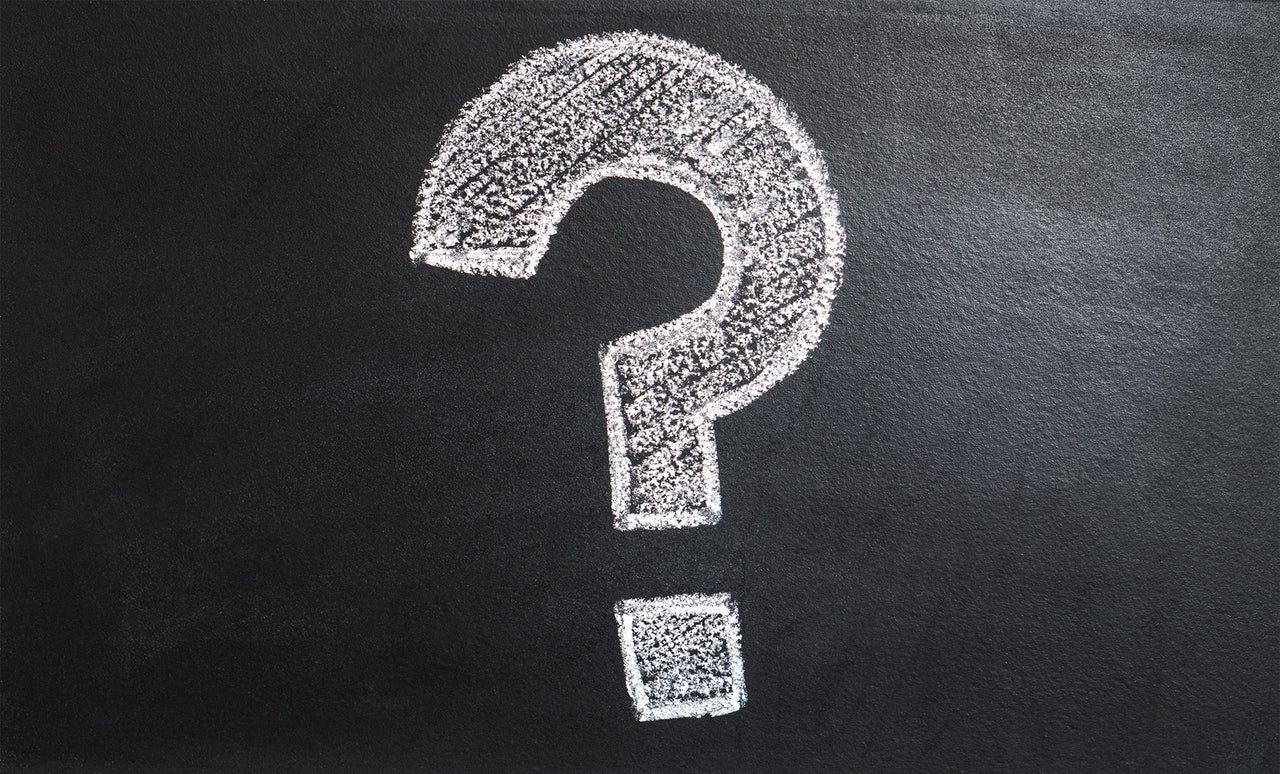 faq-policy-holders question mark on chalkboard